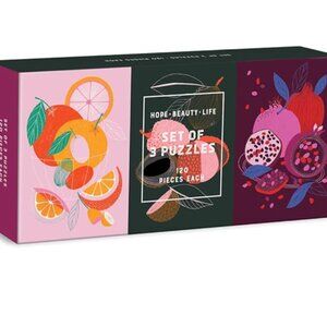 GALISON HOPE BEAUTY LIFE ARTISIAN PUZZLE SET - 120 PIECES EACH